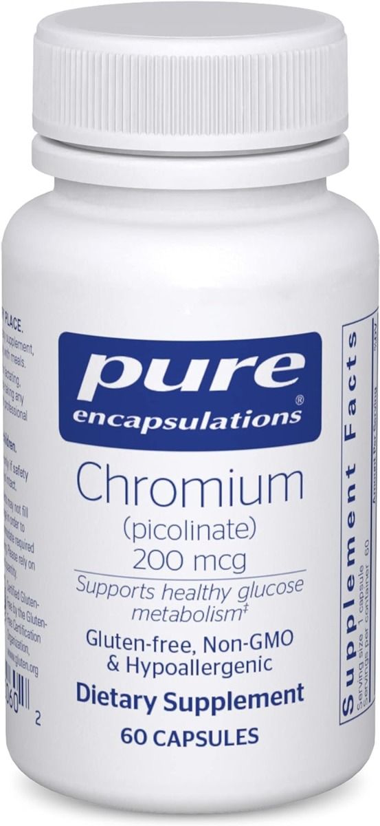 Chromium Picolinate 200 MCG 60 Veggie Caps