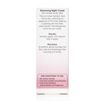 Renewing Night Cream - Wild Rose 1 fl oz Cream