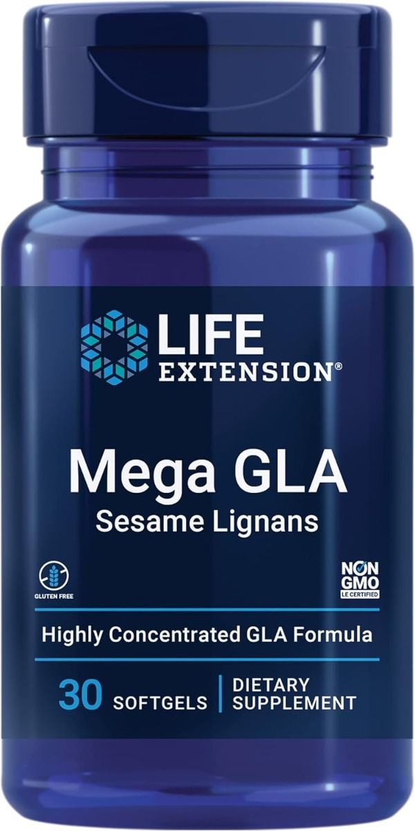 Mega GLA with Sesame Lignans 30 Softgels