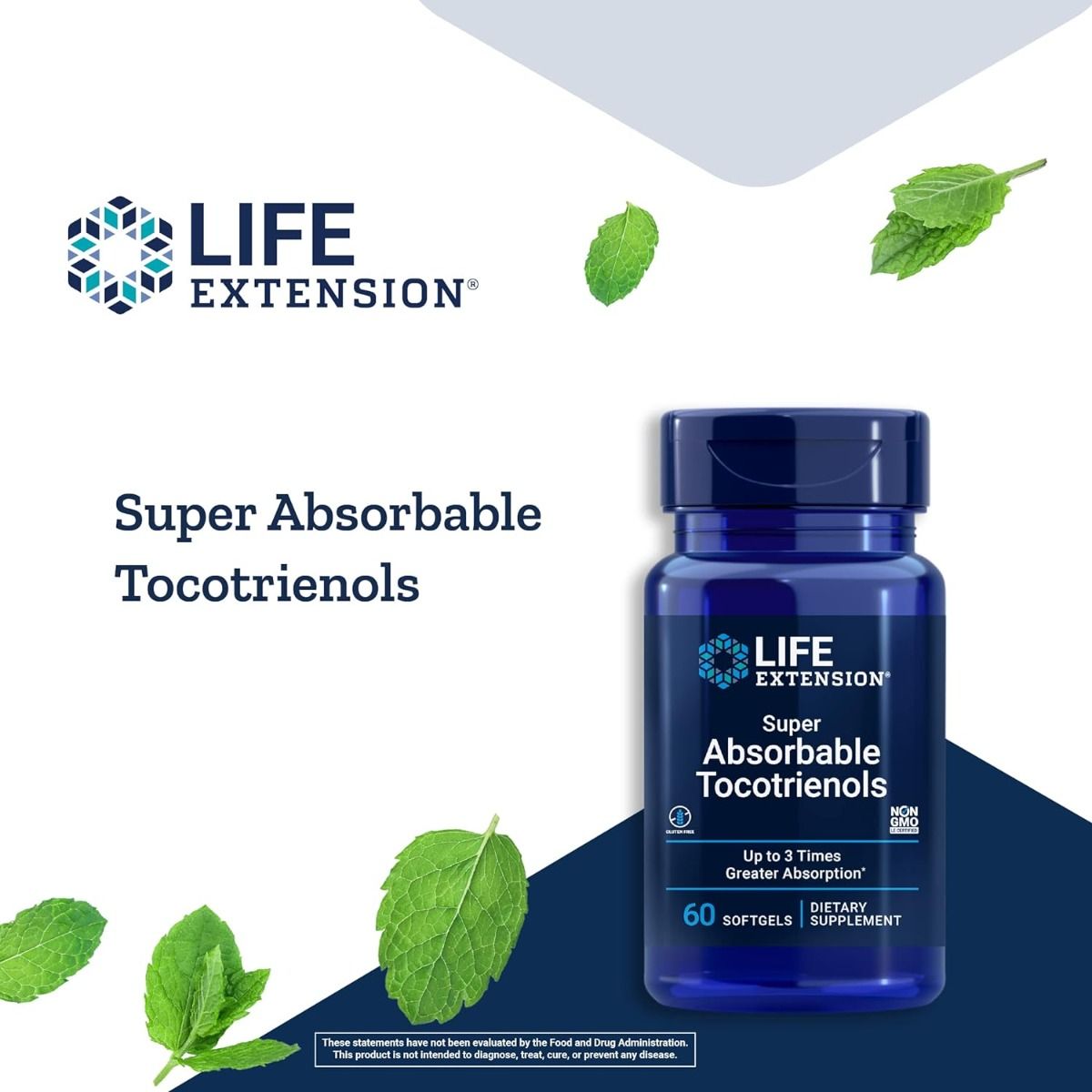 Super-Absorbable Tocotrienols 60 Softgels