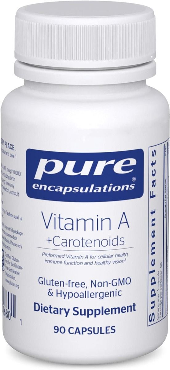 Vitamin A + Carotenoids 5000 IU 90 Capsules