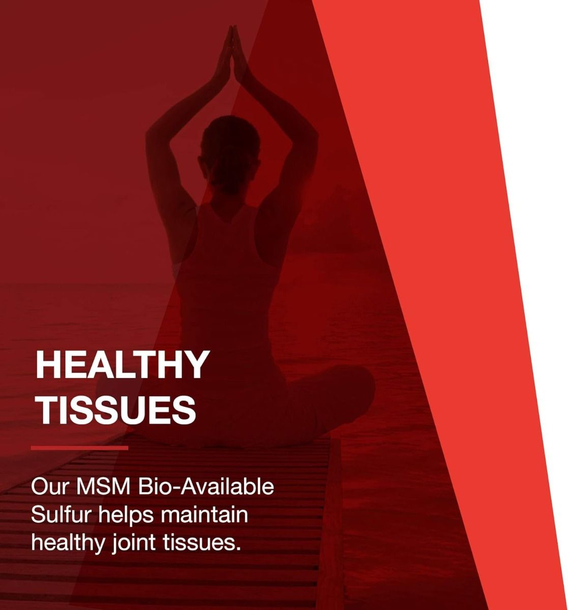 MSM Bio-Available Sulfur 180 Vegan Capsules