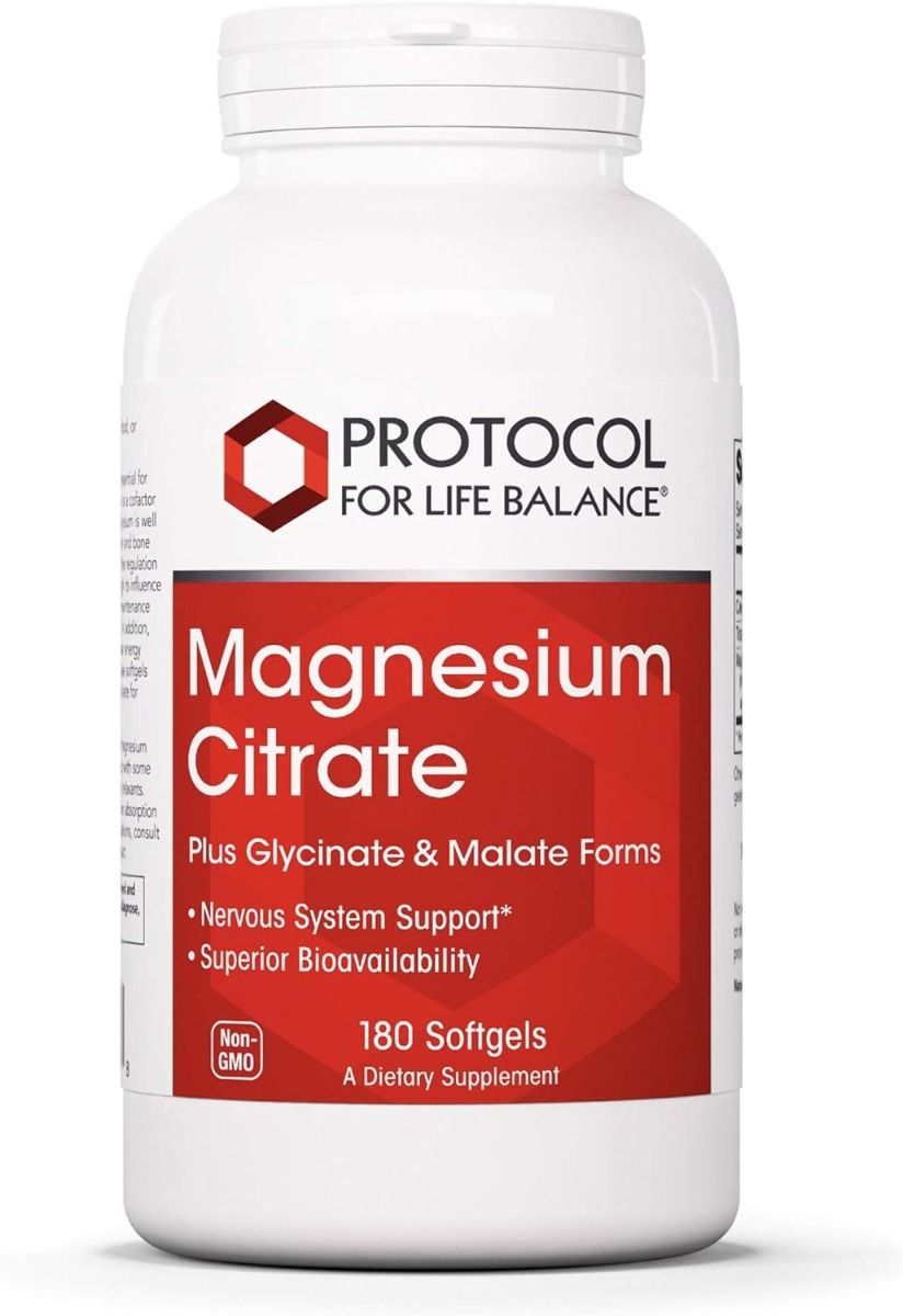 Magnesium Citrate 180 Softgels