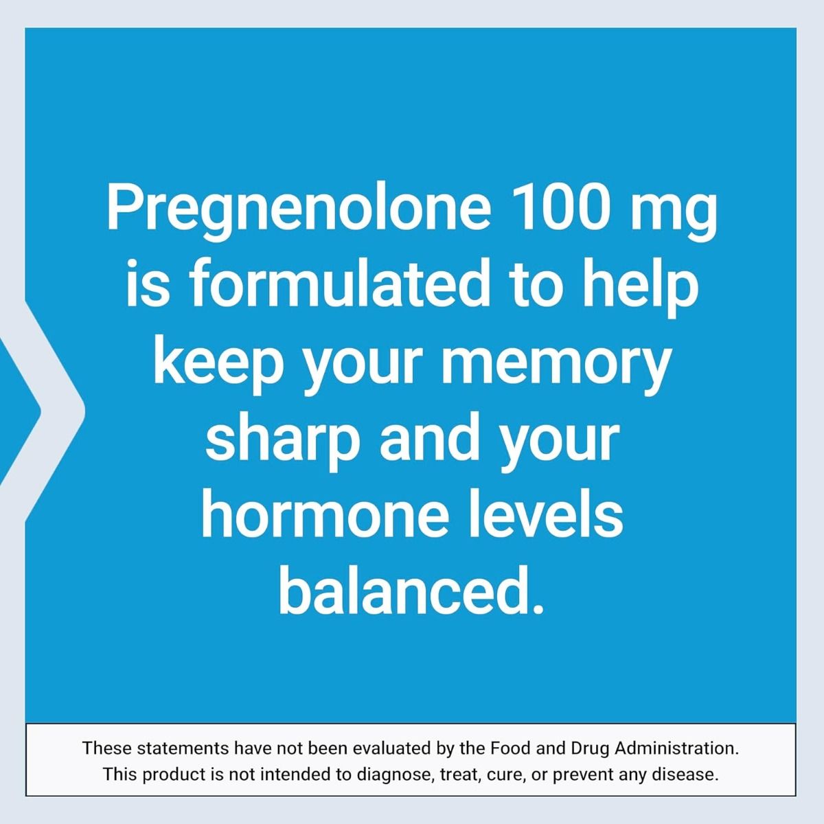 Pregnenolone 100 MG 100 Capsules