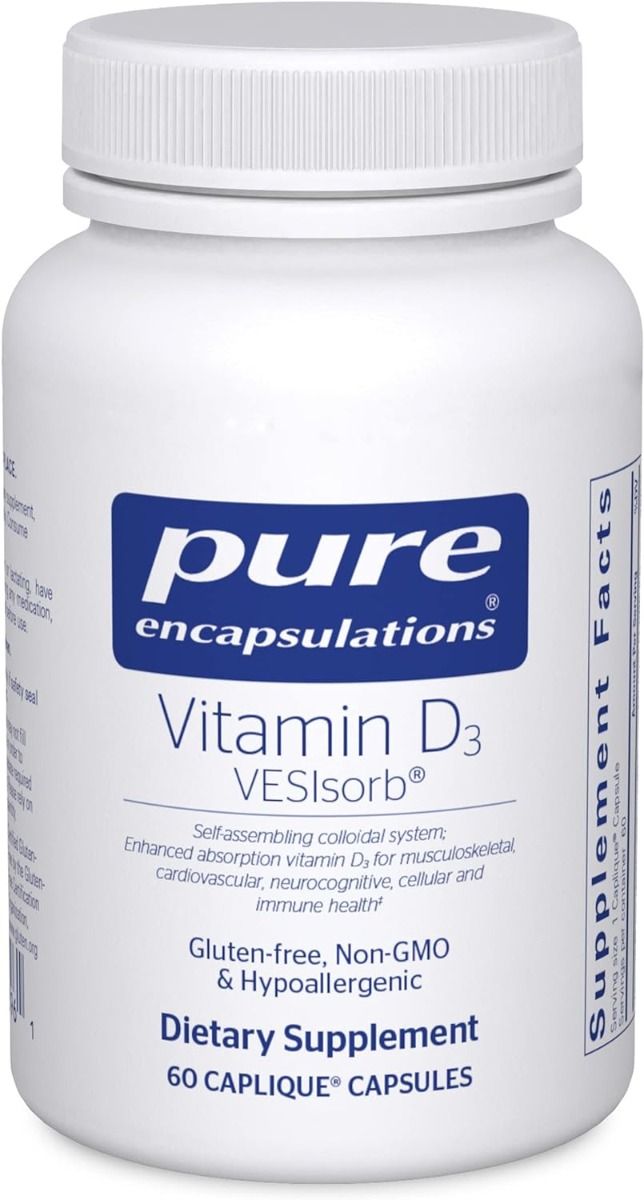Vitamin D3 VESIsorb 60 Capsules
