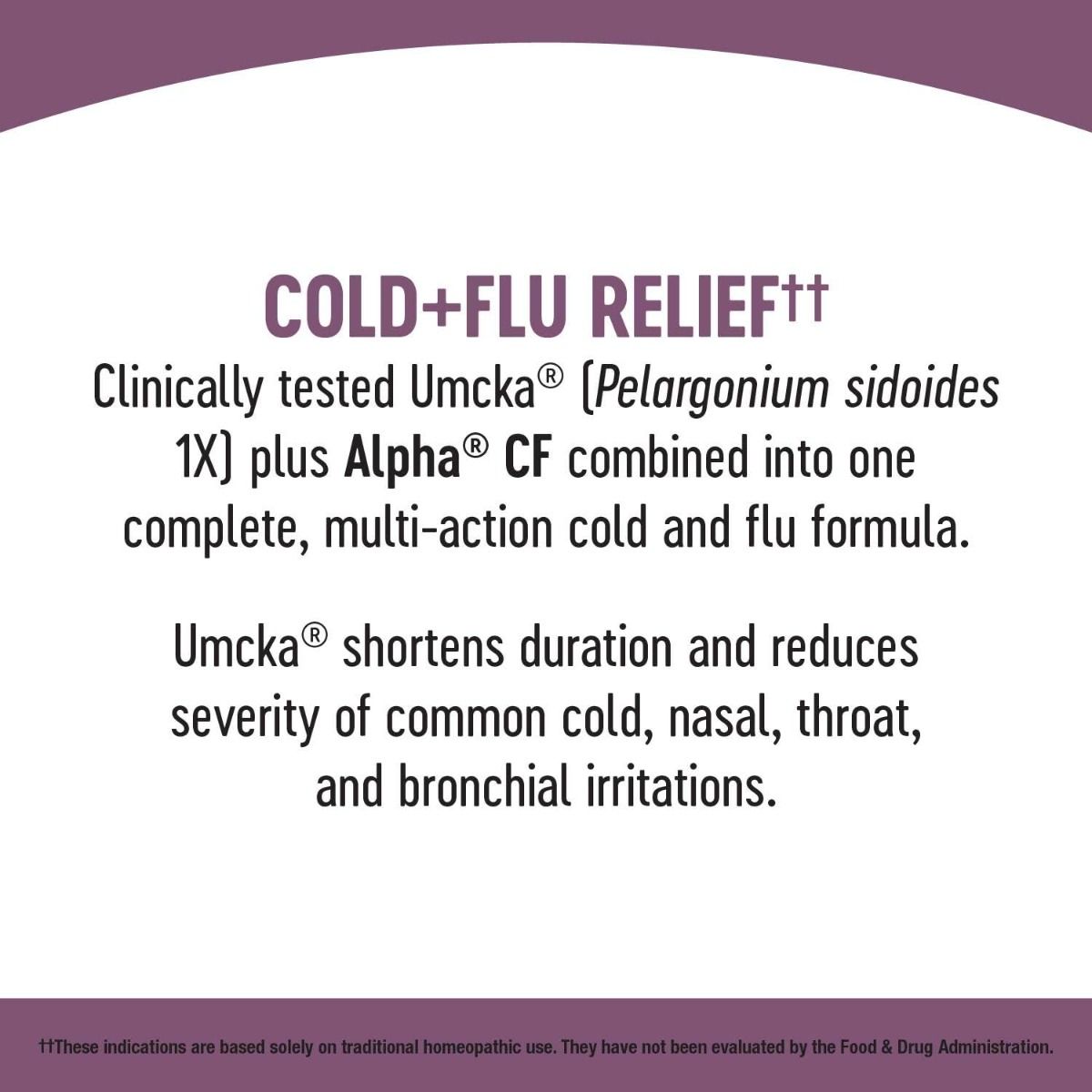 Umcka Cold+Flu 4 OZSyrupBerry