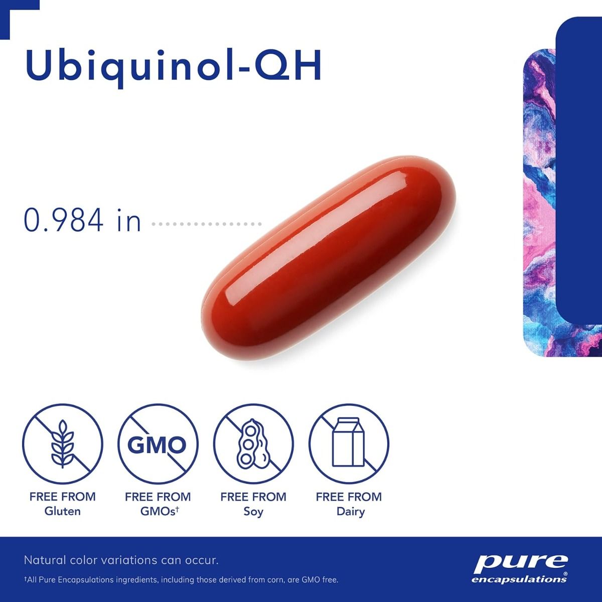 Ubiquinol-QH 100 MG 60 Capsules