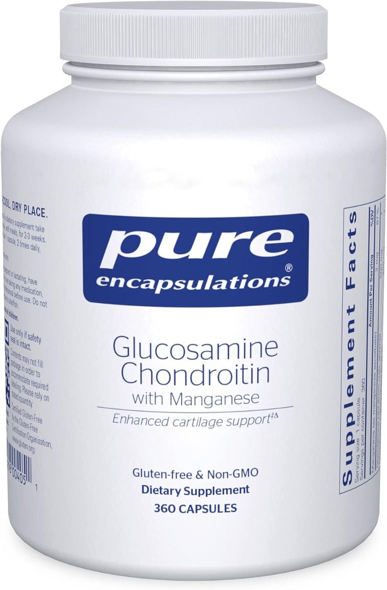 Glucosamine + Chondroitin With Manganese 360 Veggie Caps
