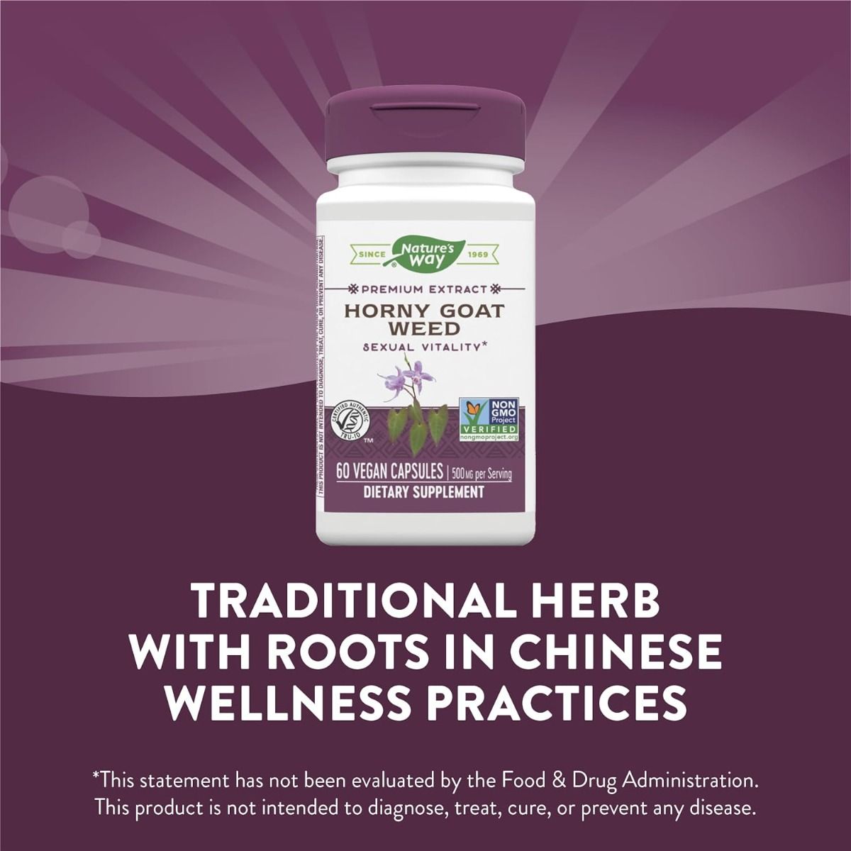 Horny Goat Weed Standardized 60Capsules