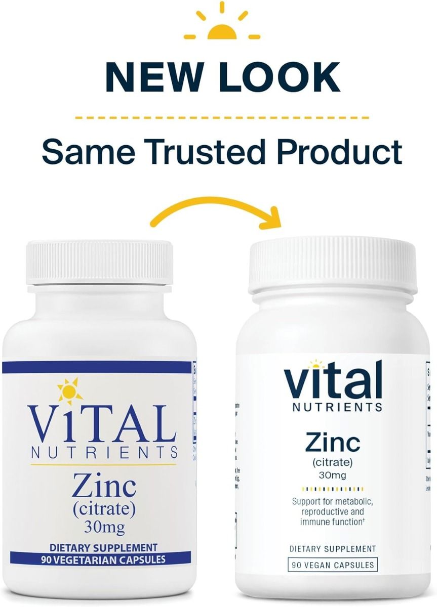 Zinc (Citrate) 30 MG 90 Capsules