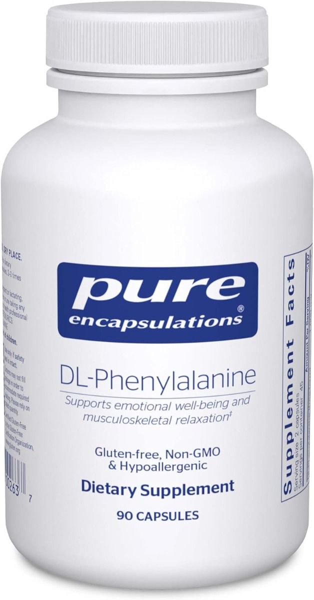 Dl-Phenylalanine 90Veggie Caps