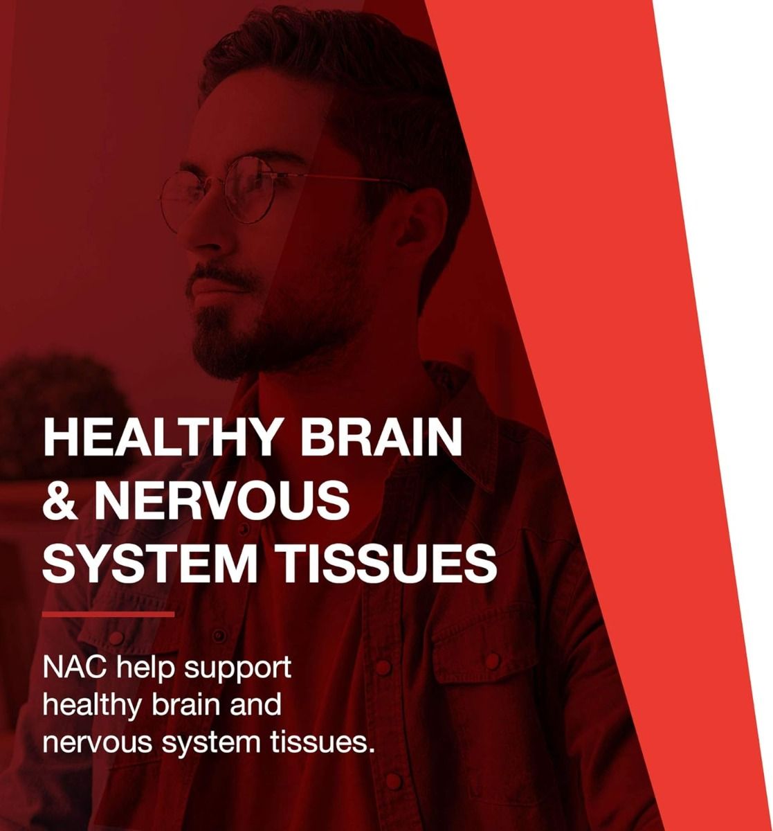 NAC N-Acetyl Cysteine 600 MG 100 Veggie Caps