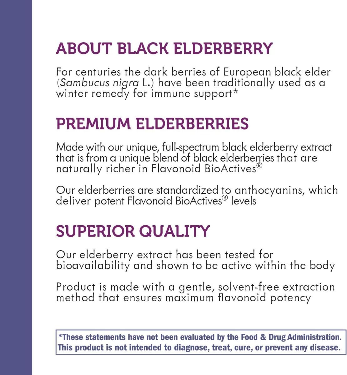 Sambucus 30LozengesBlack Elderberry