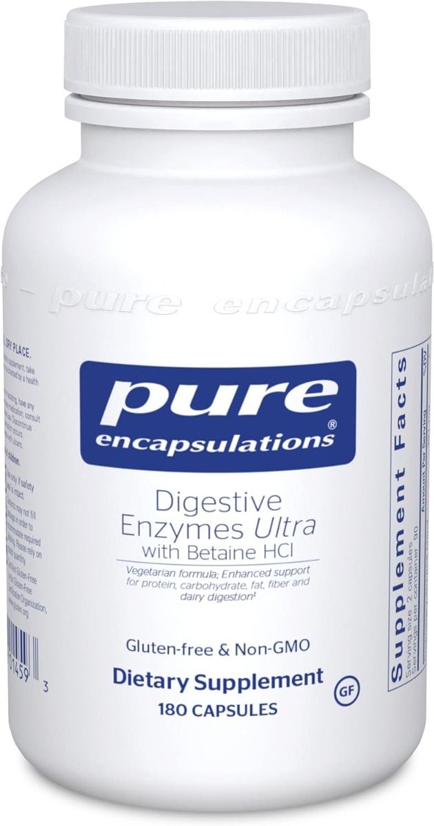 Digestive Enzymes Ultra W/Betaine HCl 180 Veggie Caps