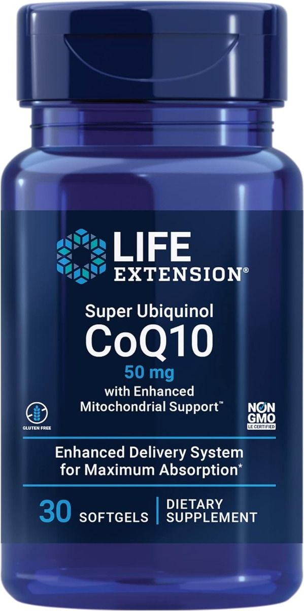 Super Ubiquinol CoQ10 50 MG Softgels