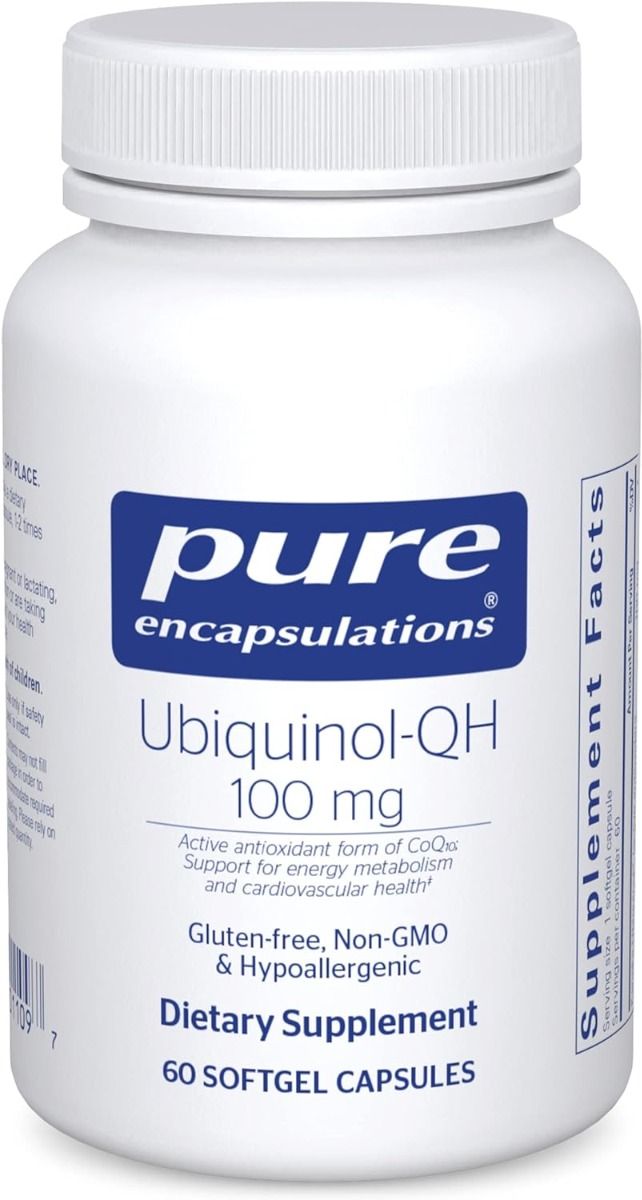 Ubiquinol-QH 100 MG 60 Capsules
