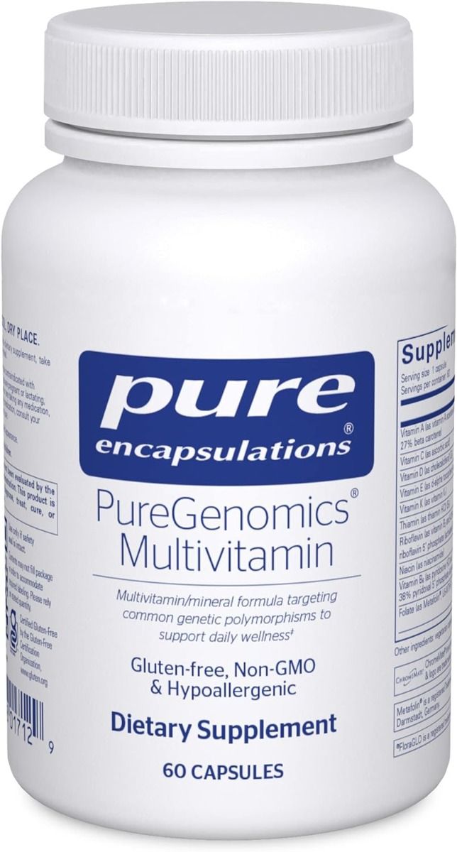 PureGenomics® Multivitamin 60 Veggie Caps