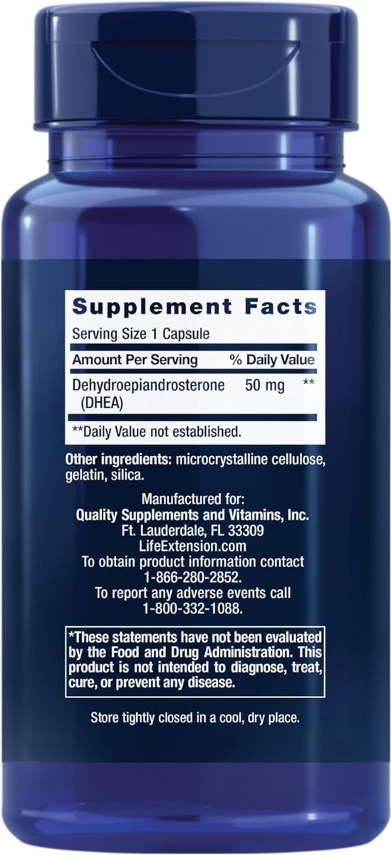 DHEA 50 MG 60 Capsules