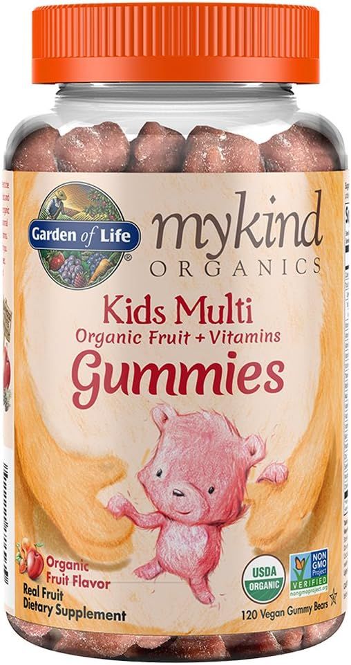 Mykind Organics Kids Multi Gummies Vegan Gummies Fruit