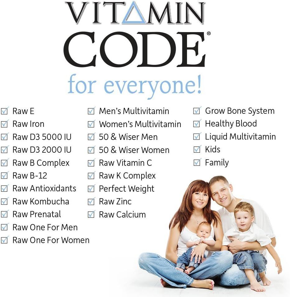 Vitamin Code 50 & Wiser Men 120 Veggie Caps
