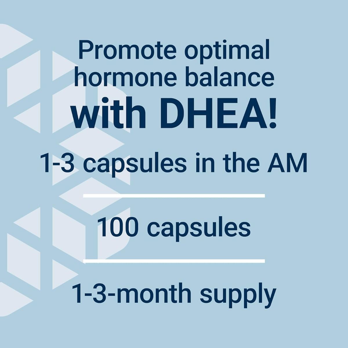 DHEA 25 MG 100 Capsules