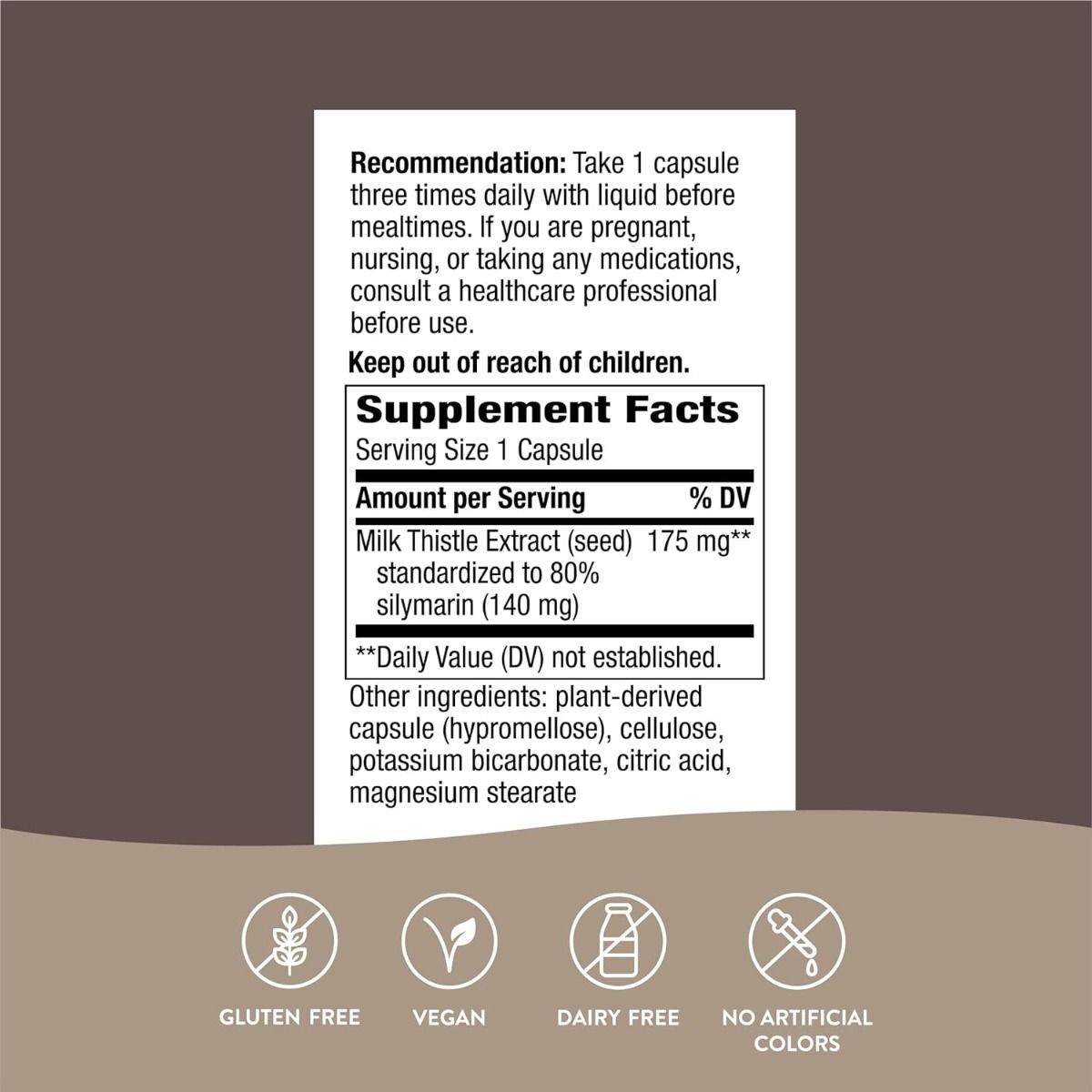 Thisilyn Milk Thistle 100Veggie Caps