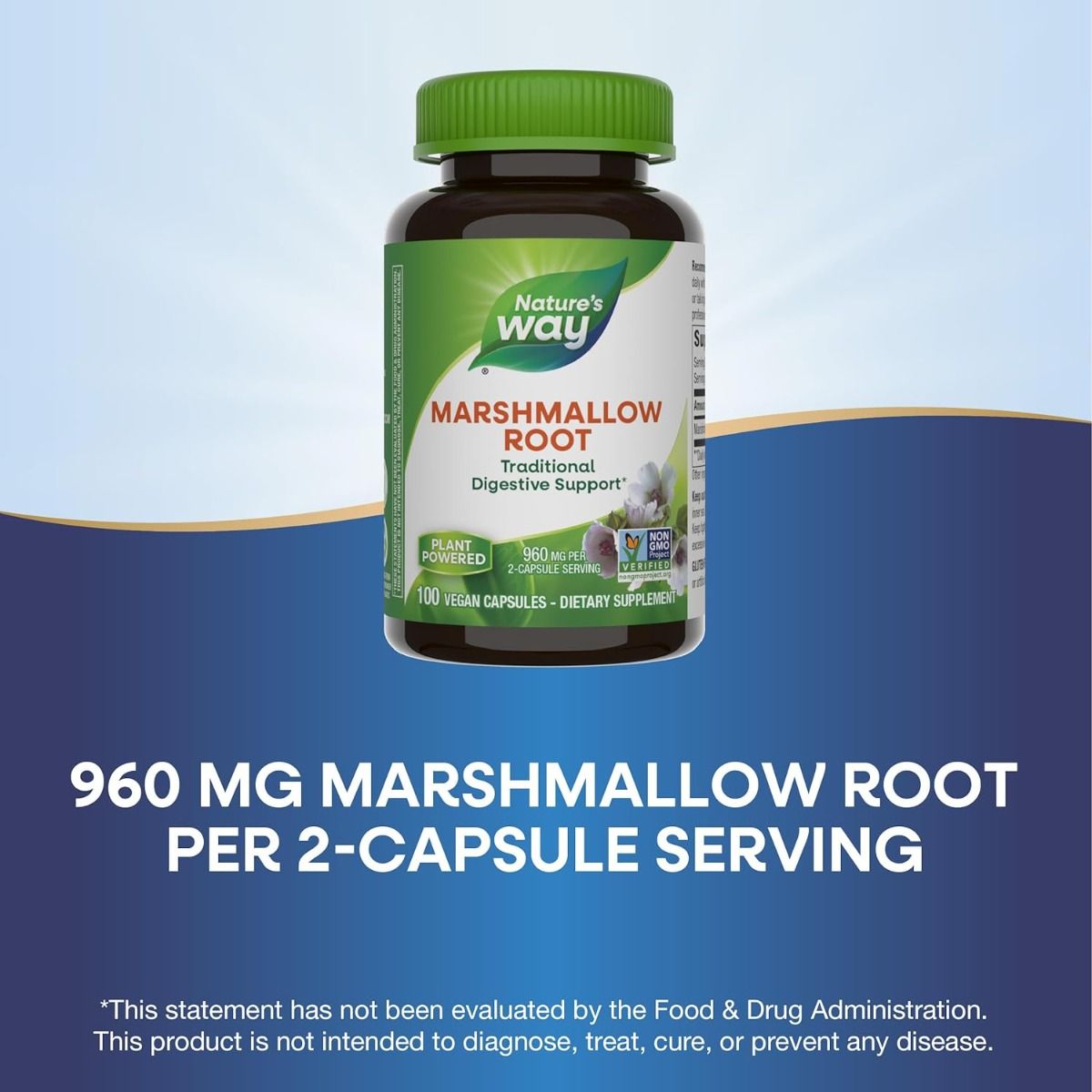 Marshmallow Root 100Capsule