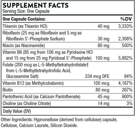 B-Complex #6 60 Veggie Caps