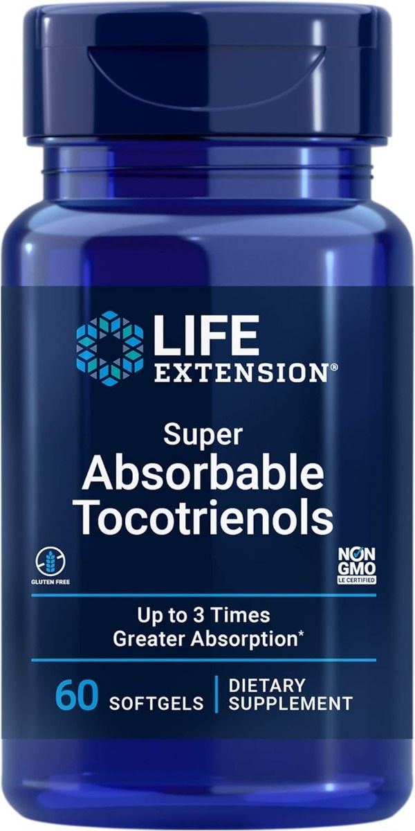 Super-Absorbable Tocotrienols 60 Softgels