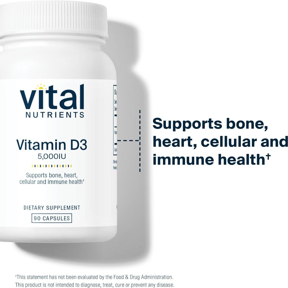 Vitamin D3 5000 IU 90 Veggie Caps