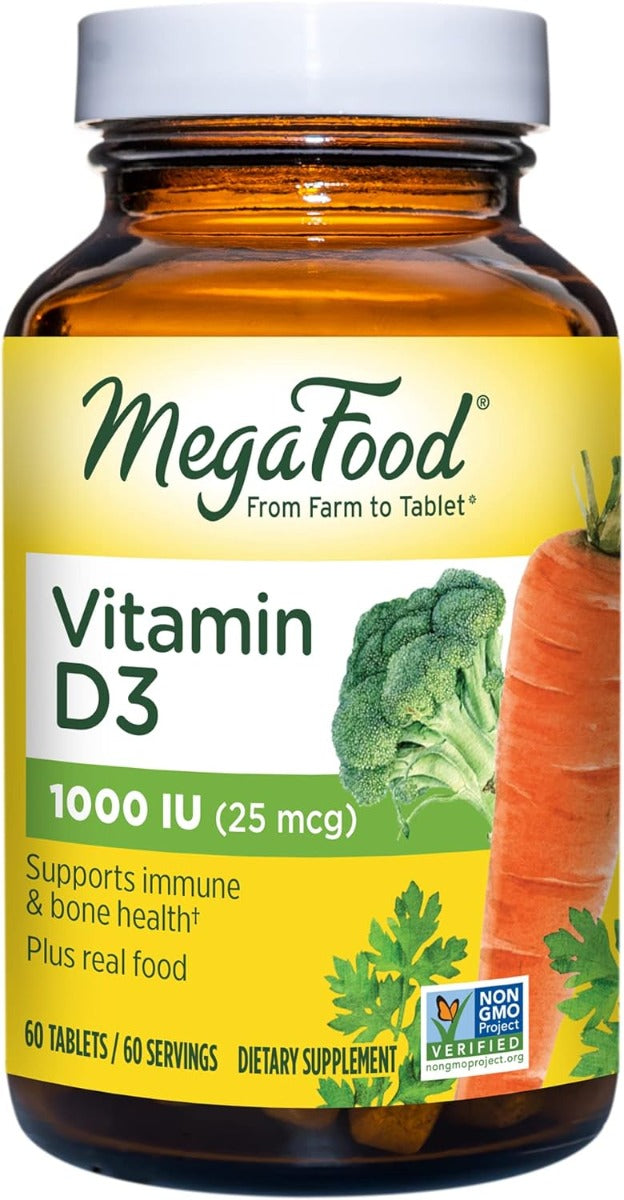 Vitamin D3 1000 IU 60 Tablets