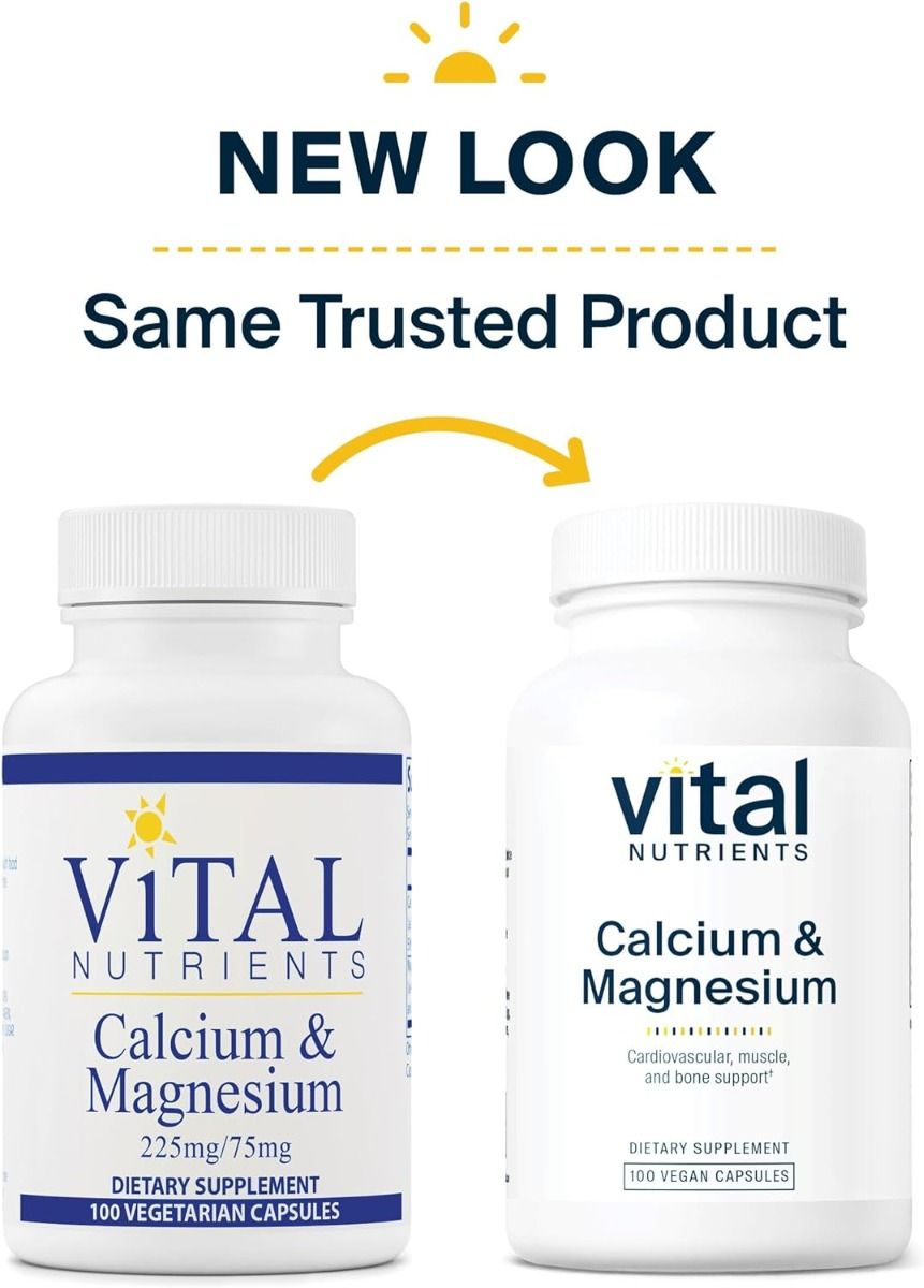 Calcium & Magnesium 225 MG/75 MG 100Capsules