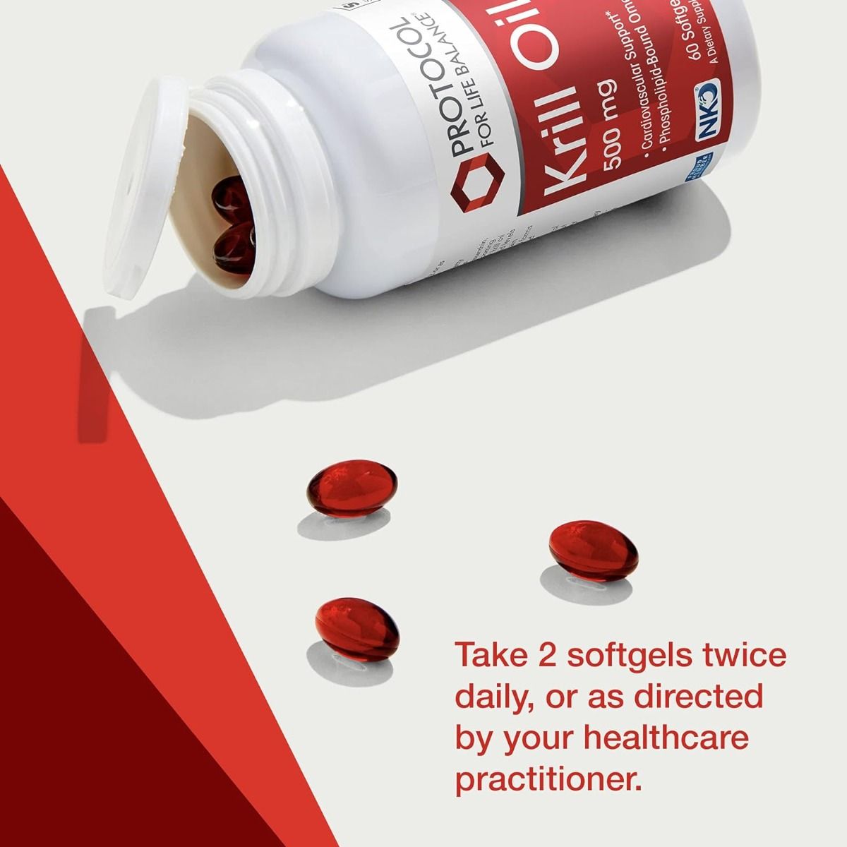 Neptune Krill Oil 500mg 60 Softgels