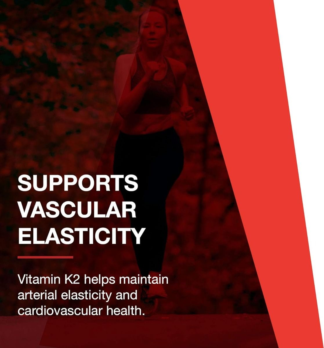 MK-7 Vitamin K2 160 MCG 60 Vegan Tablets