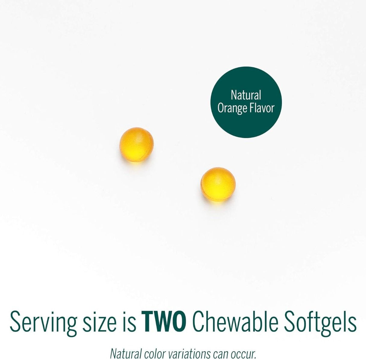 DHA Pediaburst 180Chewable SoftgelsOrange