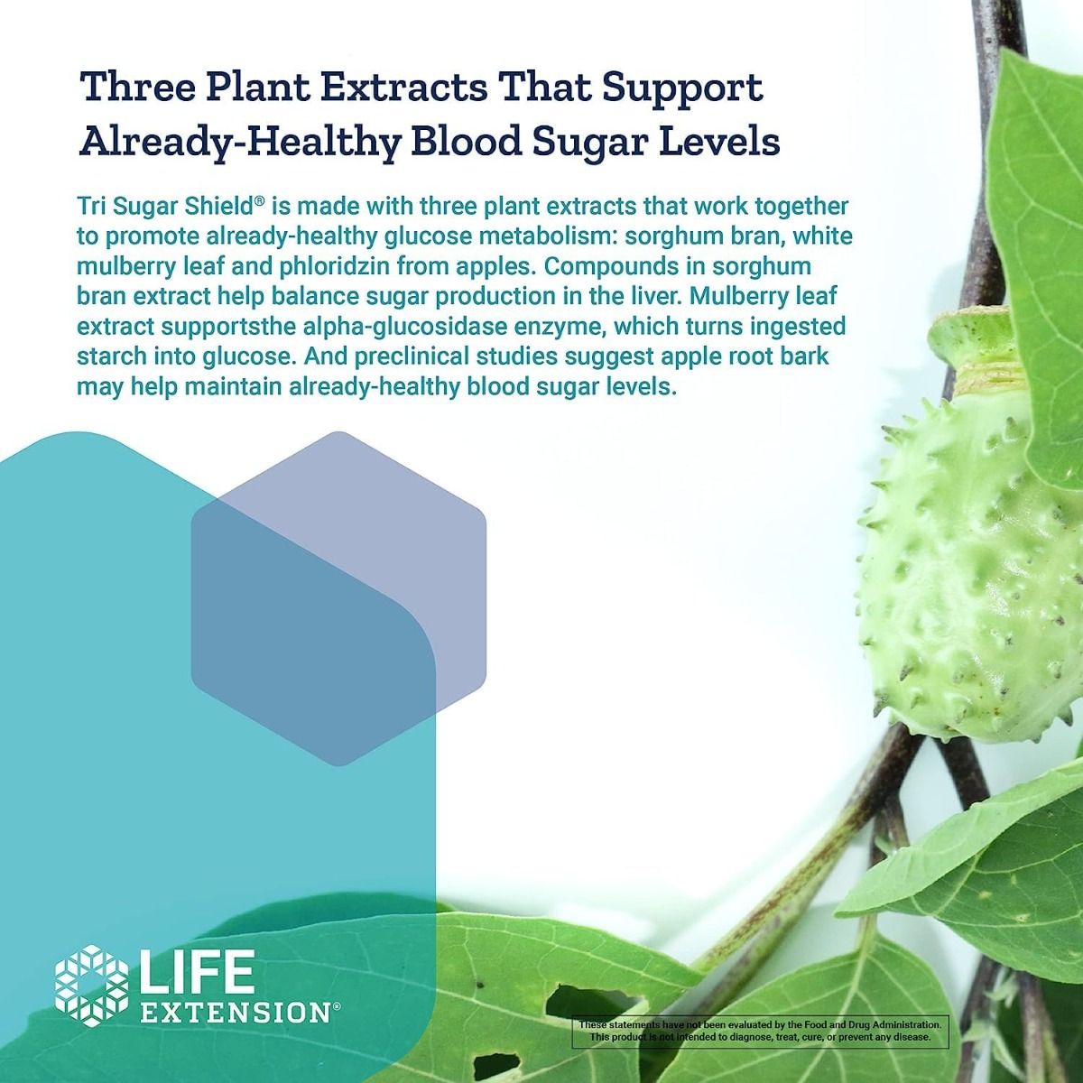 Tri Sugar Shield 60Veggie Caps