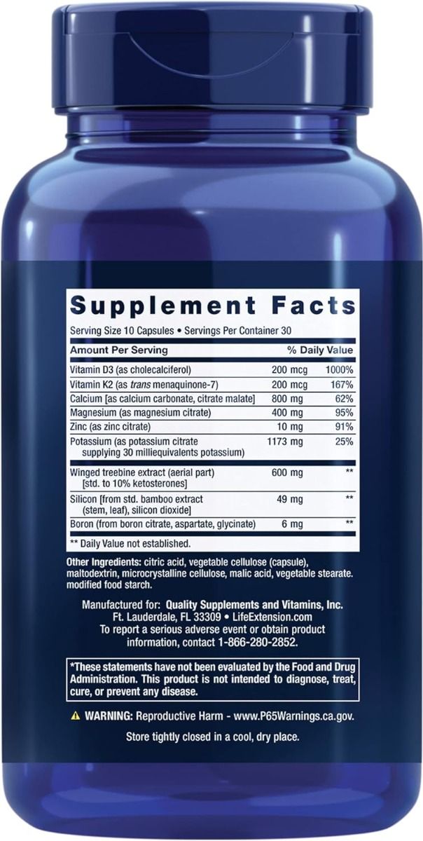 Dr. Strum's Intensive Bone Formula 300 Veggie Caps