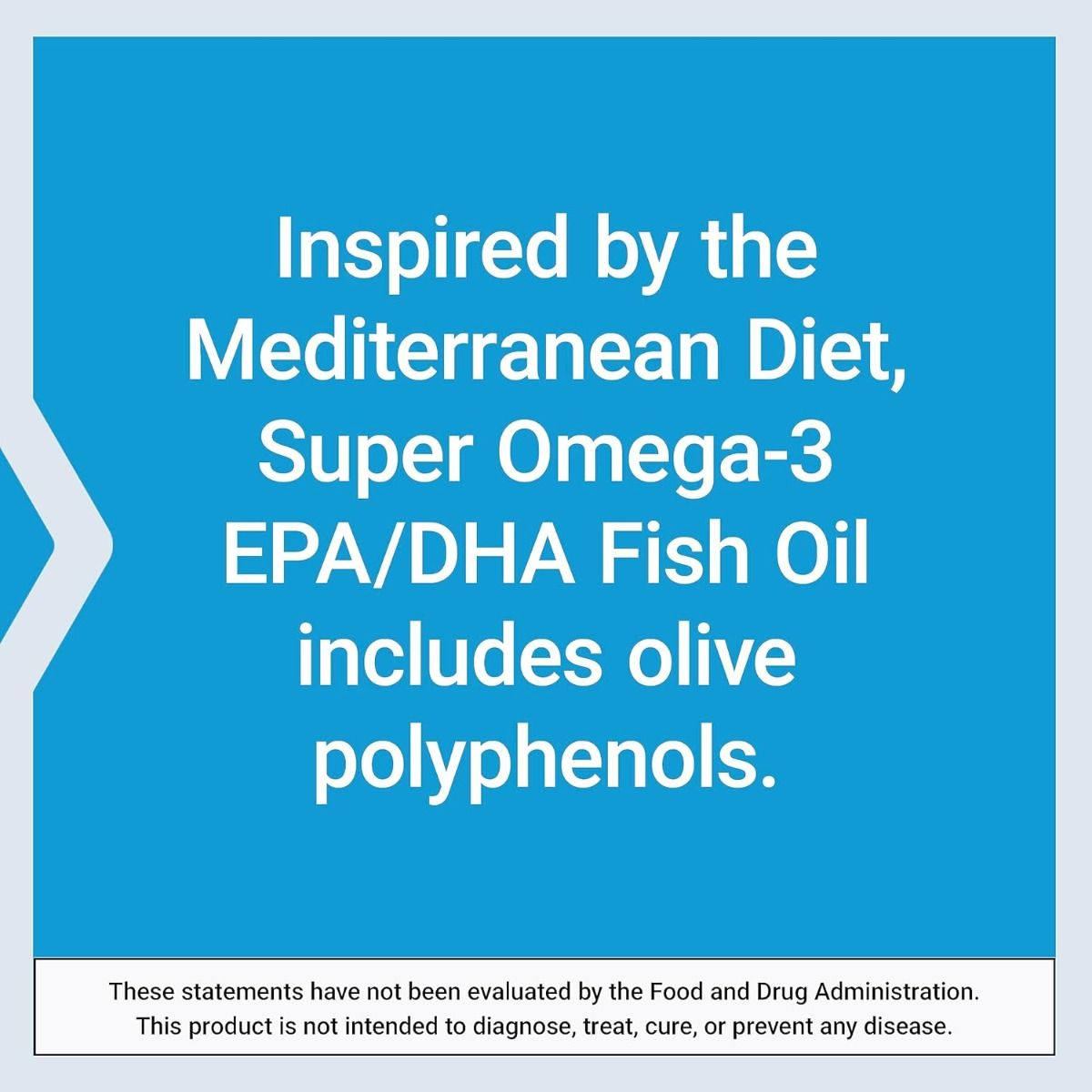 Super Omega-3 EPA/DHA with Sesame Lignans & Olive Extract Softgels