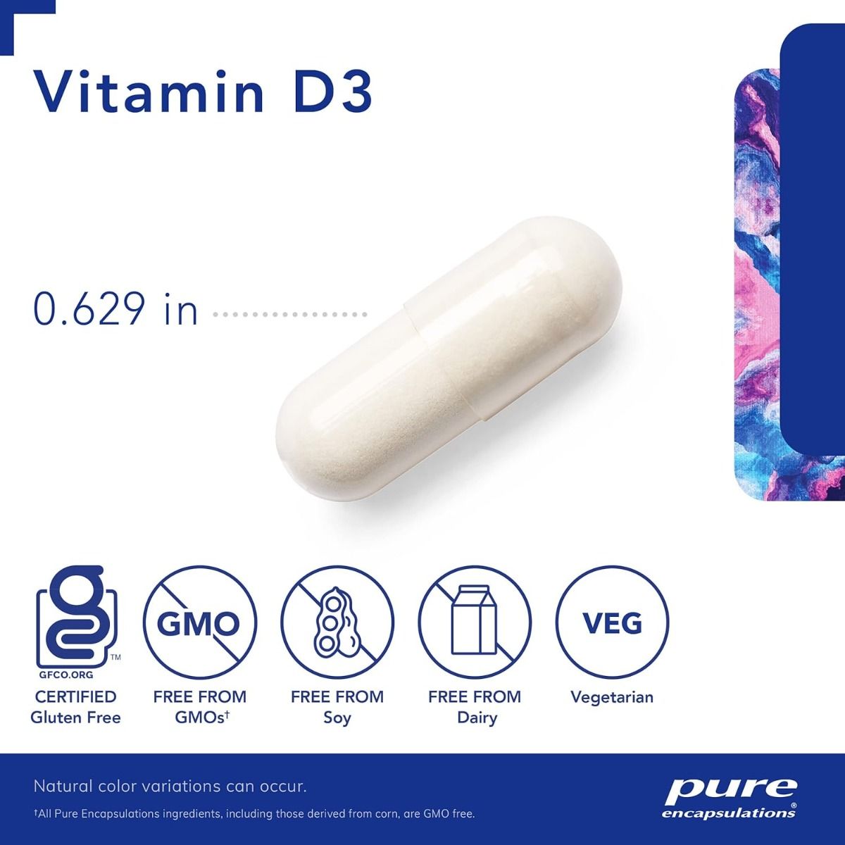 Vitamin D3 1000 IU 250 Capsules
