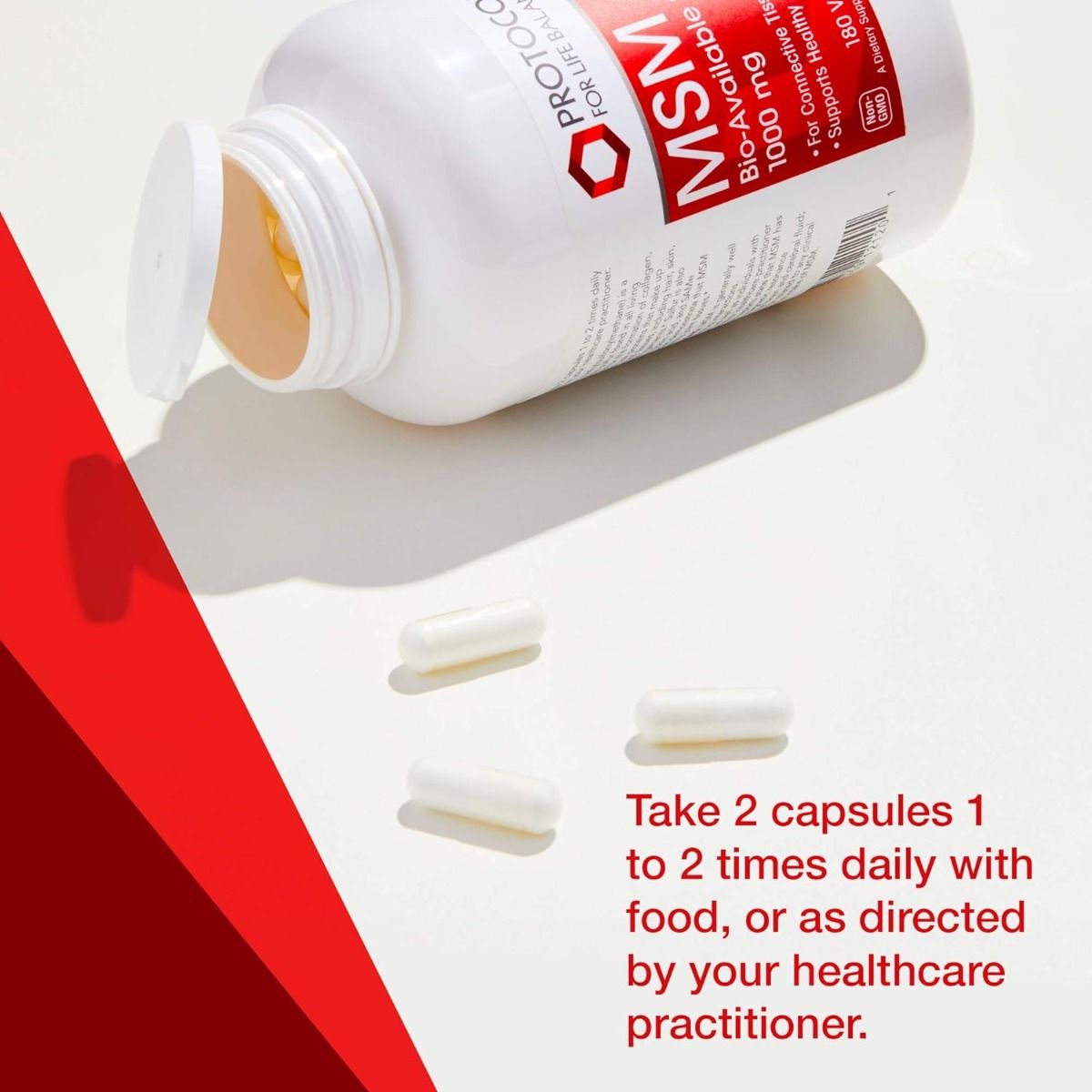 MSM Bio-Available Sulfur 180 Vegan Capsules