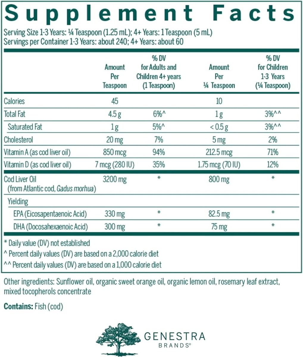 Cod Liver Oil Forte 300ml