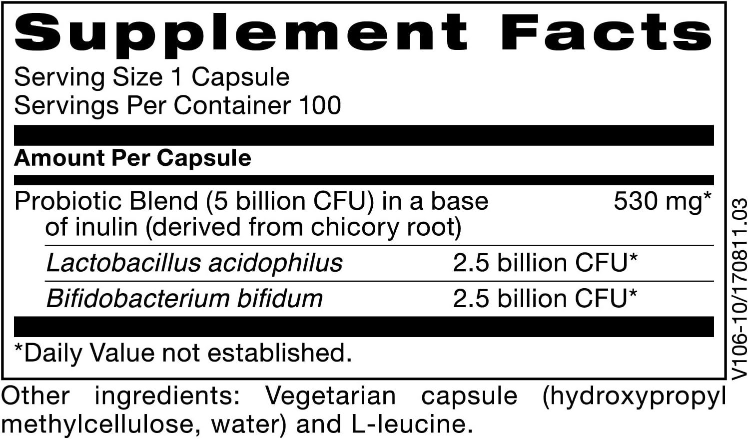 Pro-Biotic Complex 100 Veggie Caps