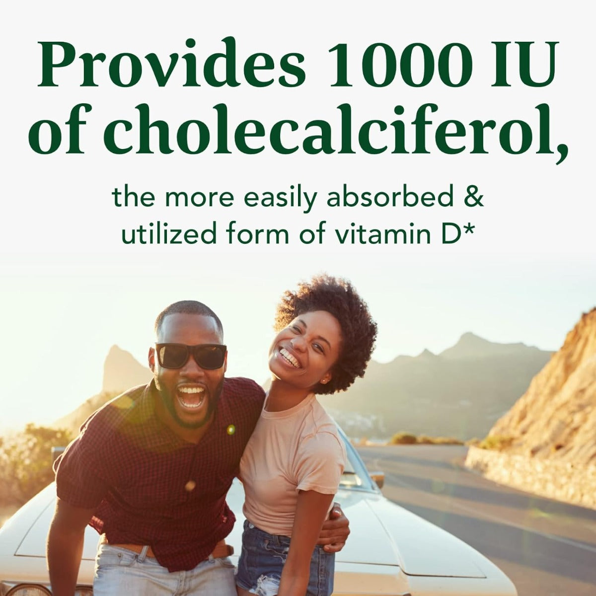 Vitamin D3 1000 IU 60 Tablets