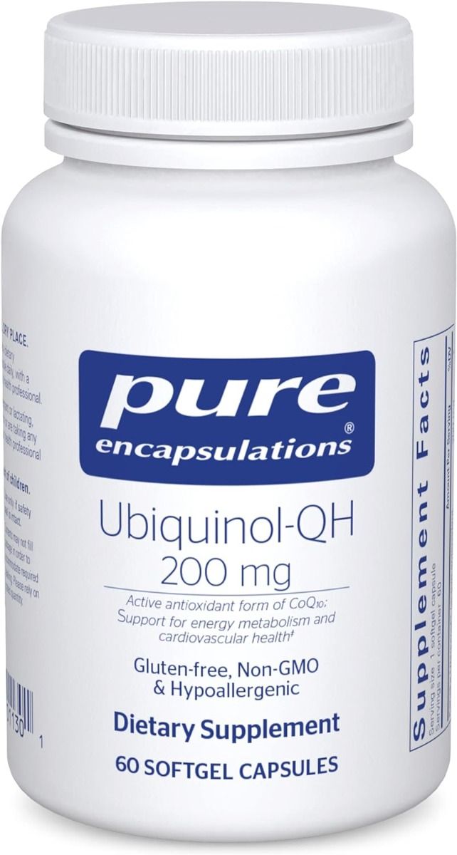 Ubiquinol-QH 200 Mg 60 Capsules