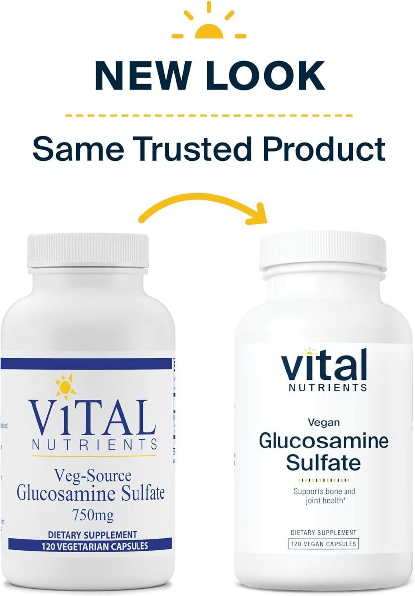 Glucosamine Sulfate 750 MG 120 Veggie Caps