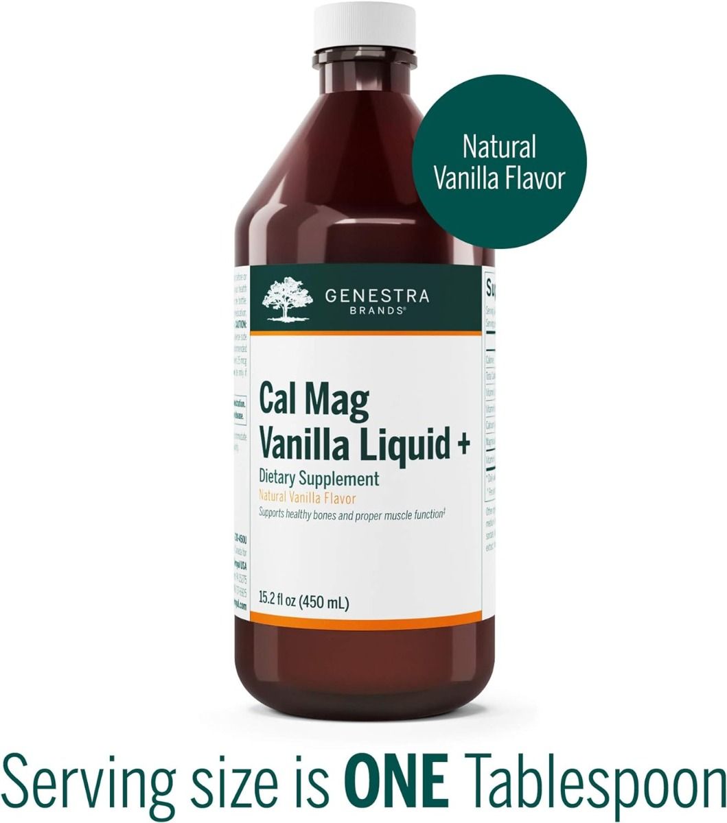 Cal Mag Vanilla Liquid+ 15.2 fl oz (450 mL)Liquid Vanilla
