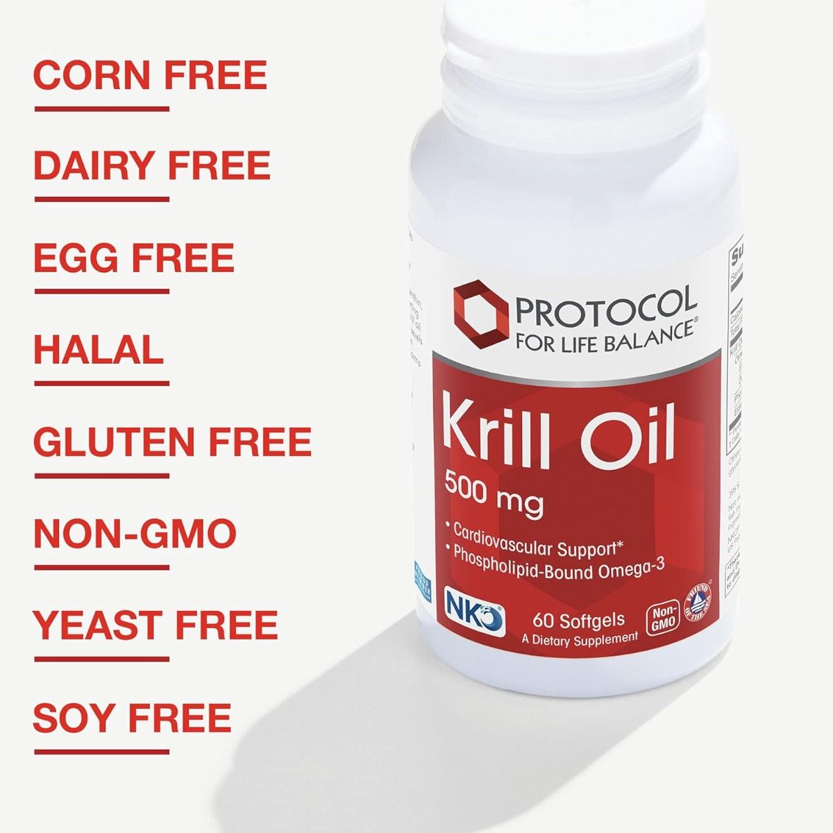 Neptune Krill Oil 500mg 60 Softgels