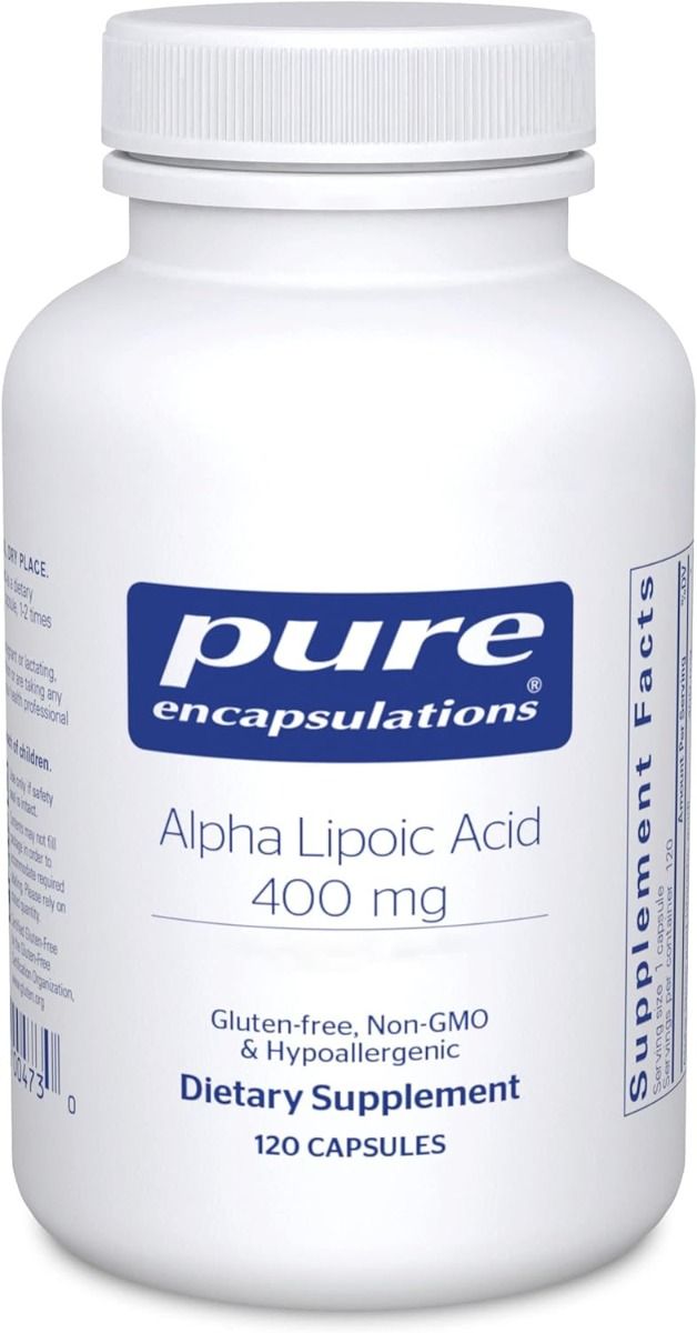 Alpha Lipoic Acid 400 MG 120 Veggie Caps