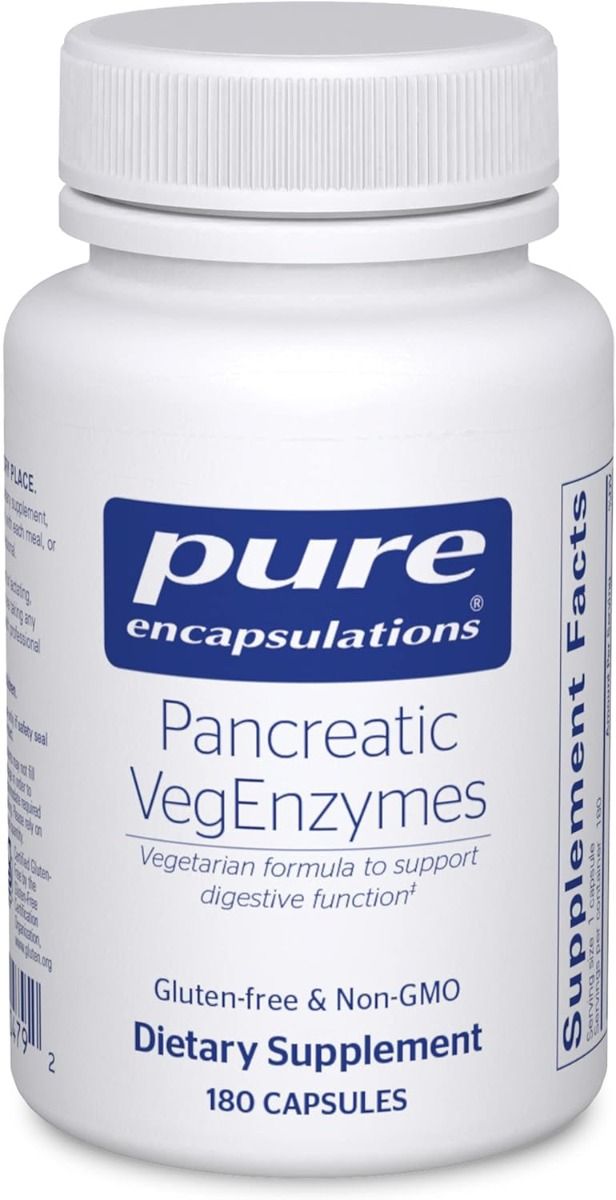 Pancreative Vegenzymes 180 Capsules