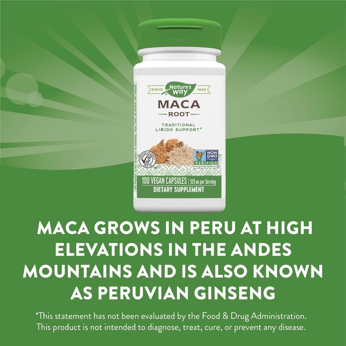 Maca Root 100Capsules